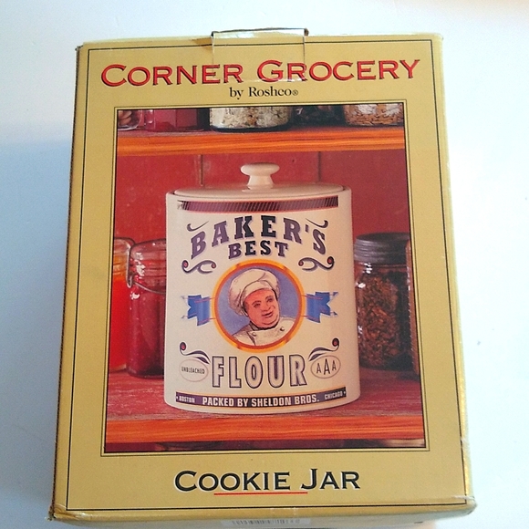 roshco Kitchen Cookie Jar Corner Grocery Poshmark